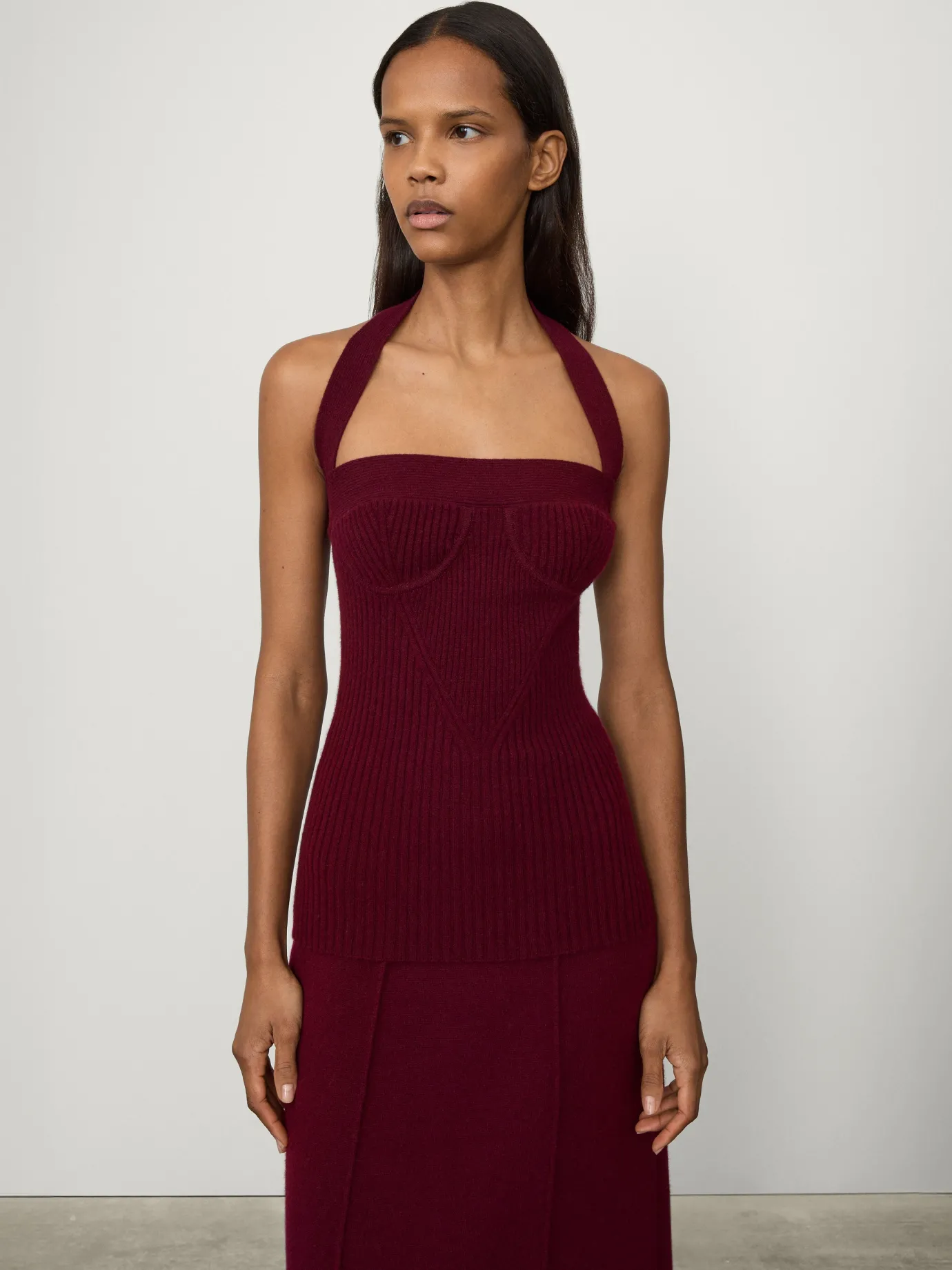 Store LISA YANG The Liana Top DeepPlum