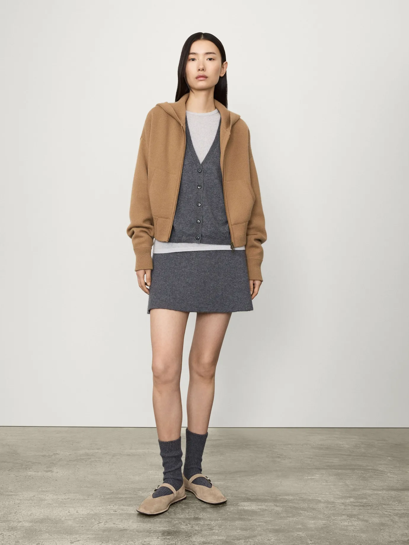 Discount LISA YANG The Lilia Cardigan Toffee