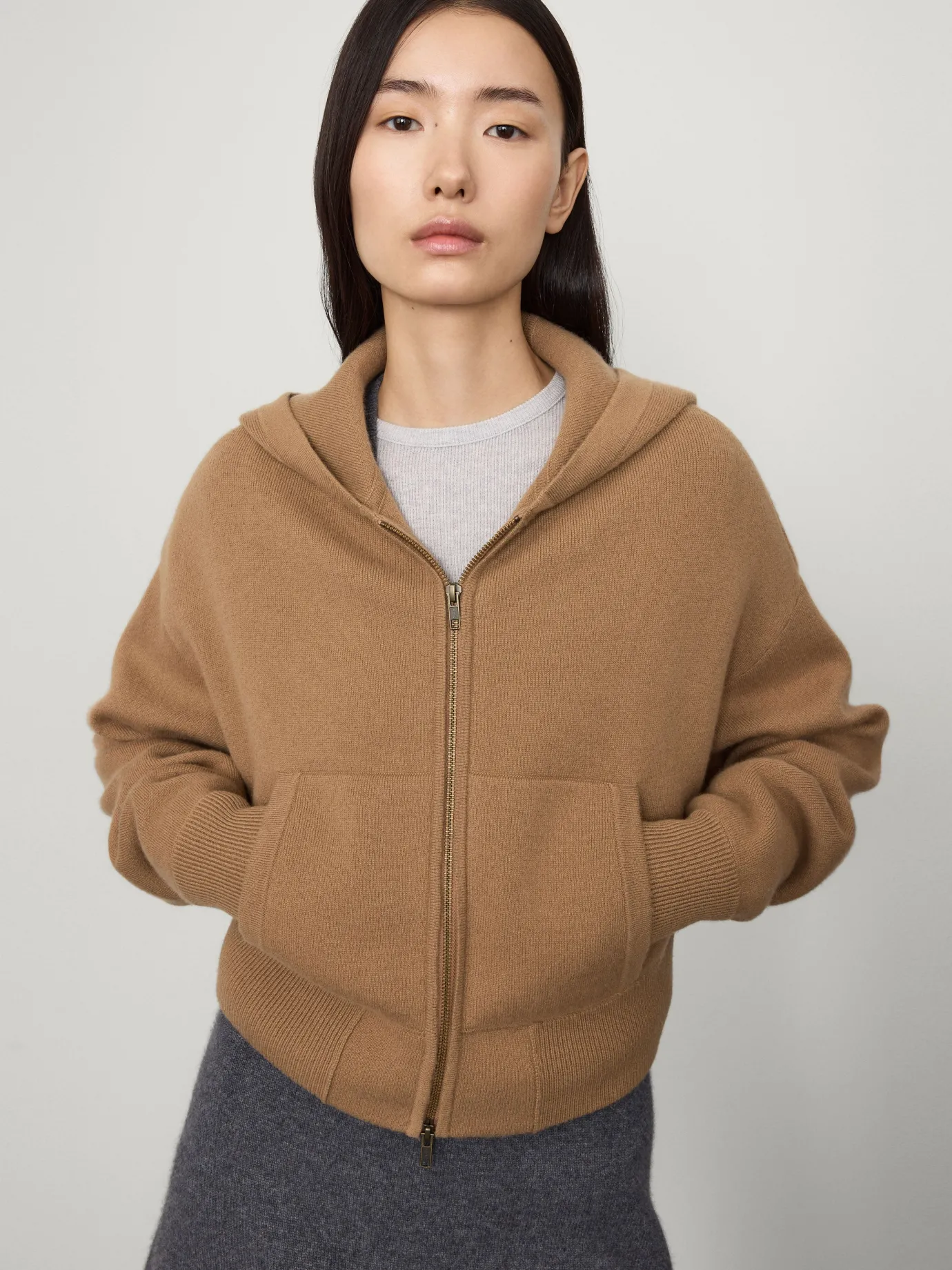 Discount LISA YANG The Lilia Cardigan Toffee