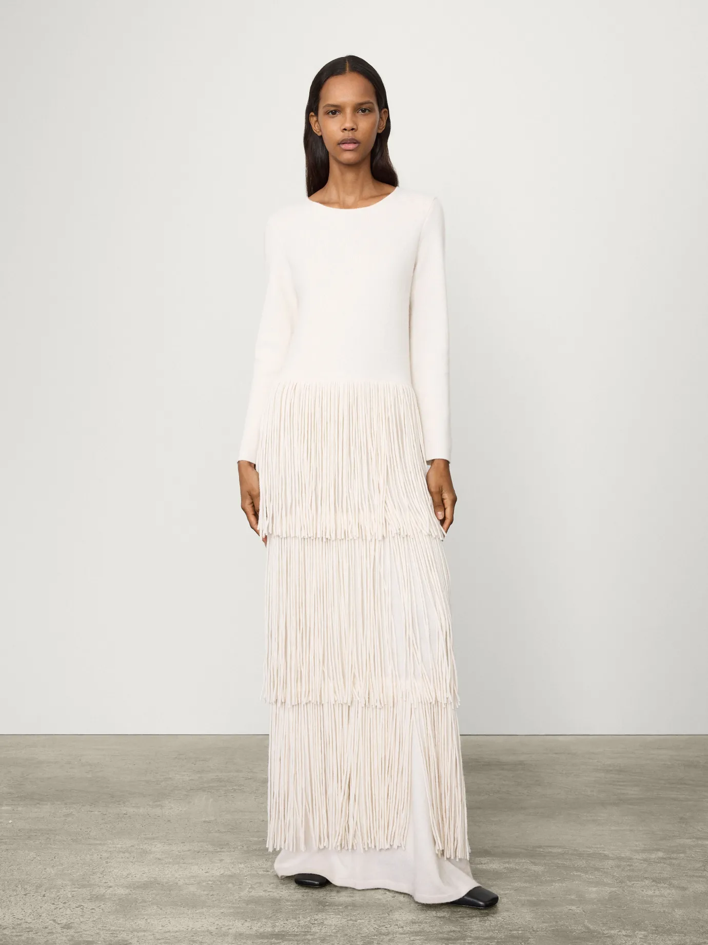 Sale LISA YANG The Lona Dress Cream