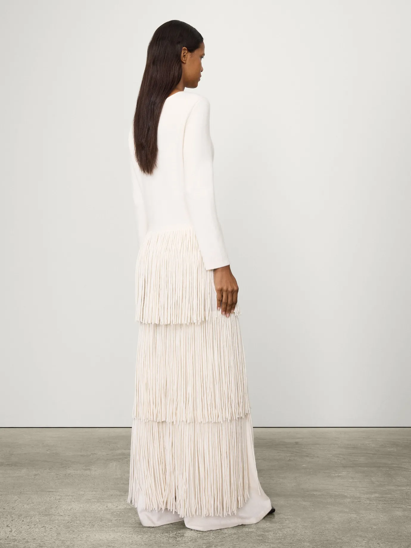 Sale LISA YANG The Lona Dress Cream