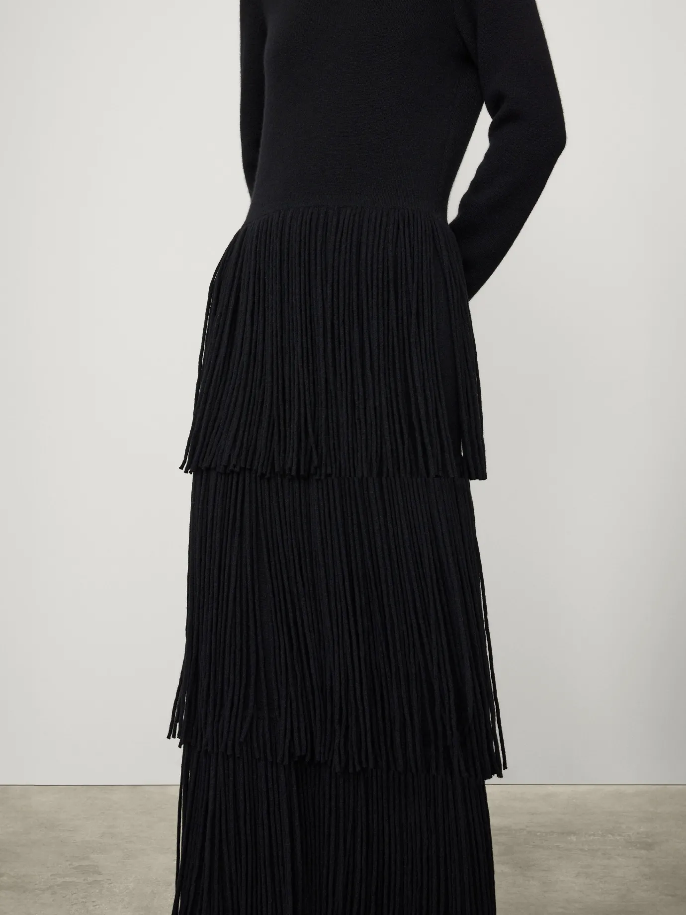 Cheap LISA YANG The Lona Dress Black