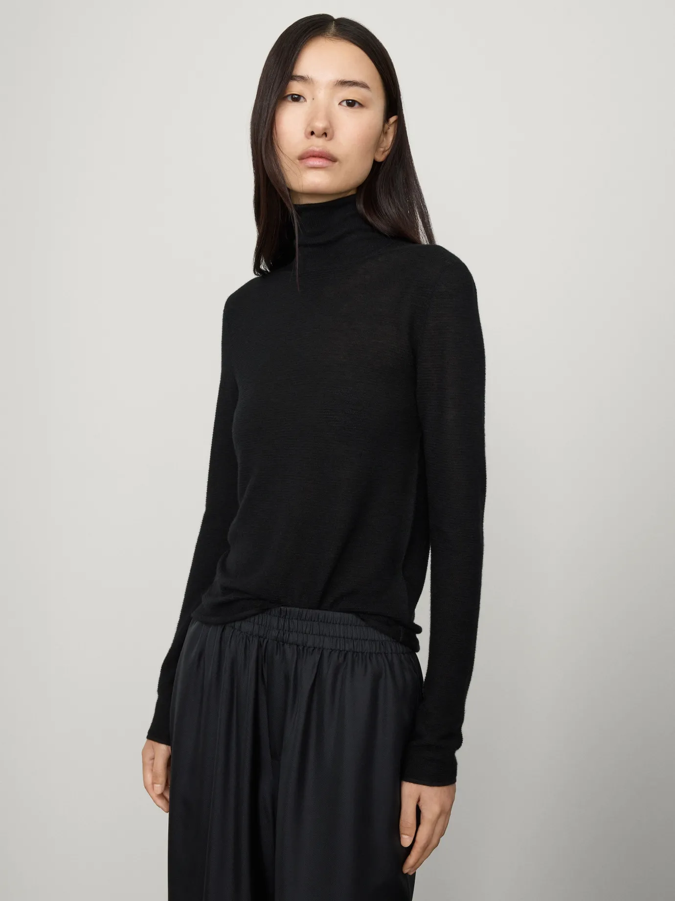 New LISA YANG The Lory Sweater Black