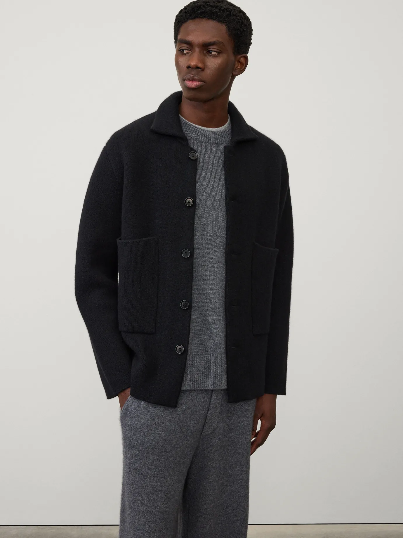 Best Sale LISA YANG The Louis Cardigan Jacket Black