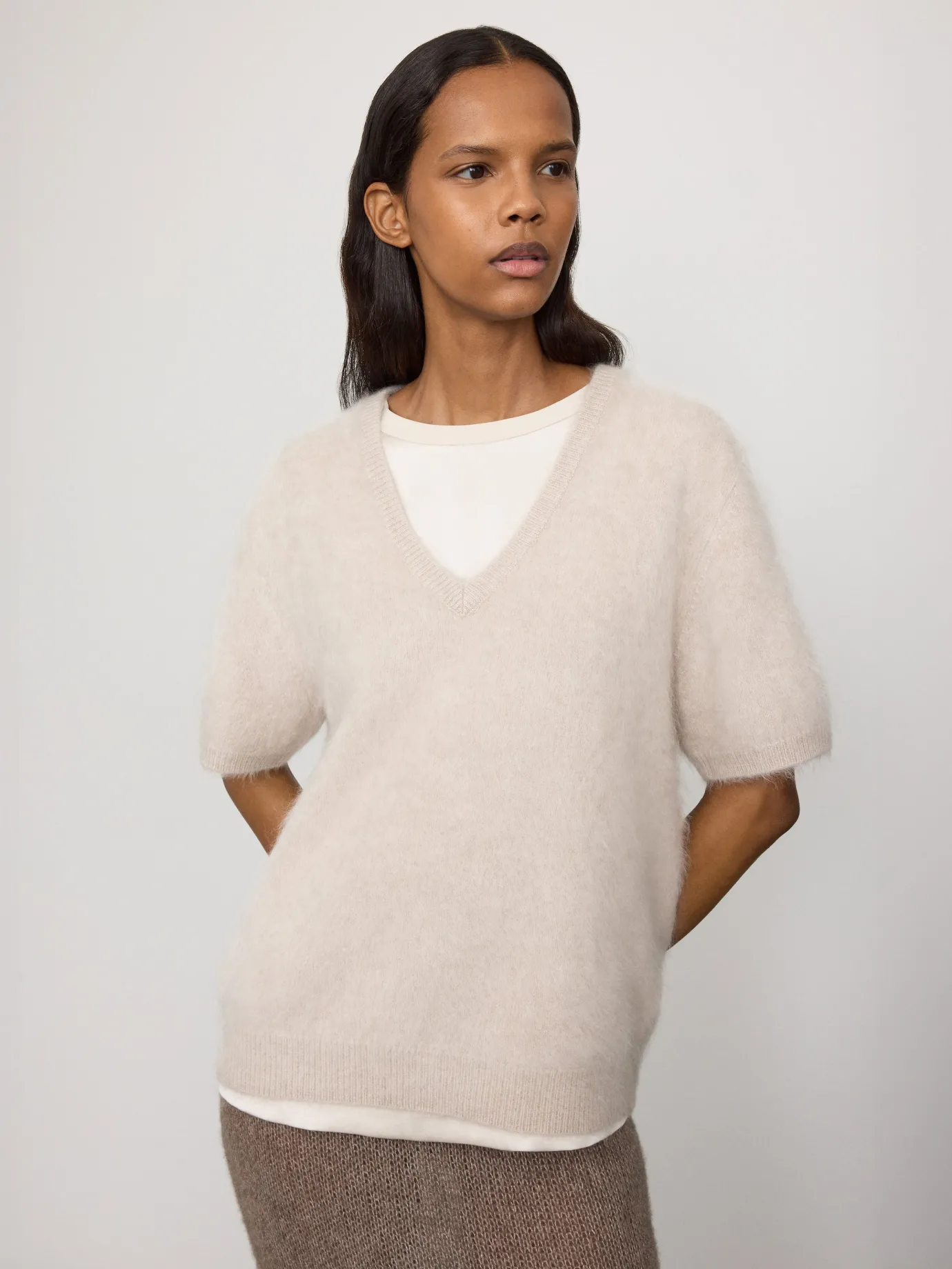 New LISA YANG The Lovisa T-shirt SandBrushed