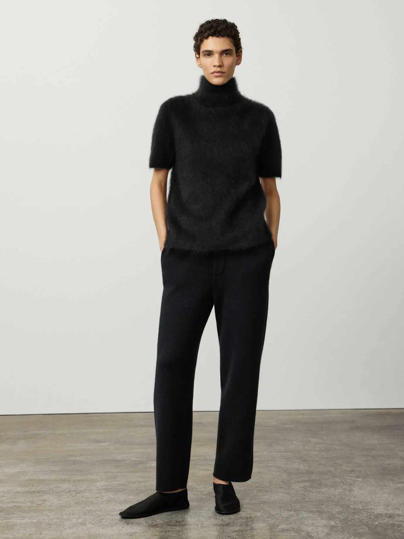 Hot LISA YANG The Madelene T-shirt BlackBrushed