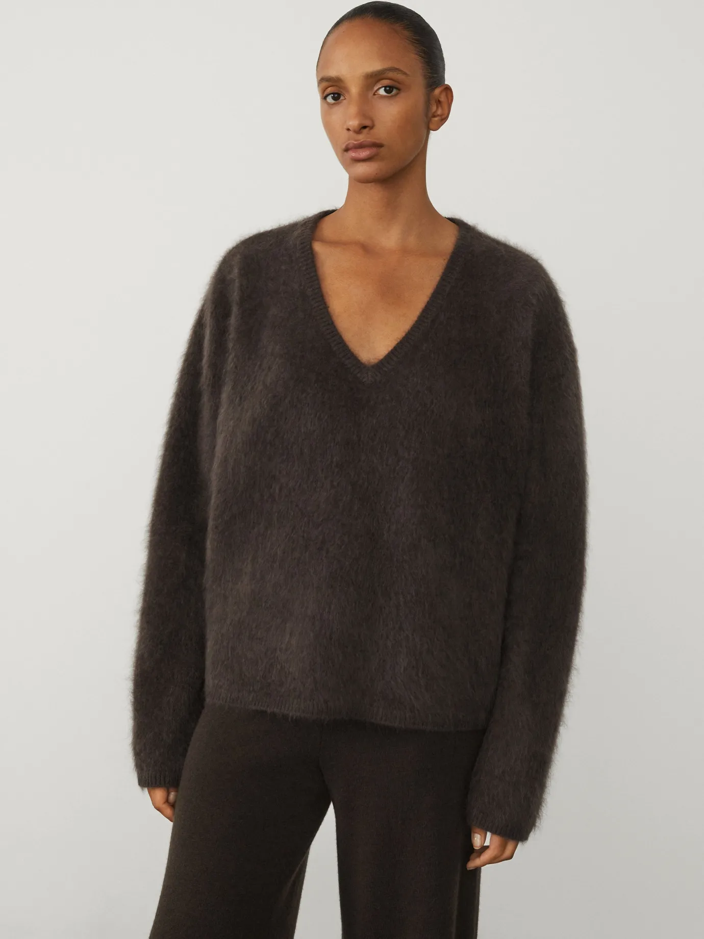 Best Sale LISA YANG The Margareta Sweater WoodBrushed