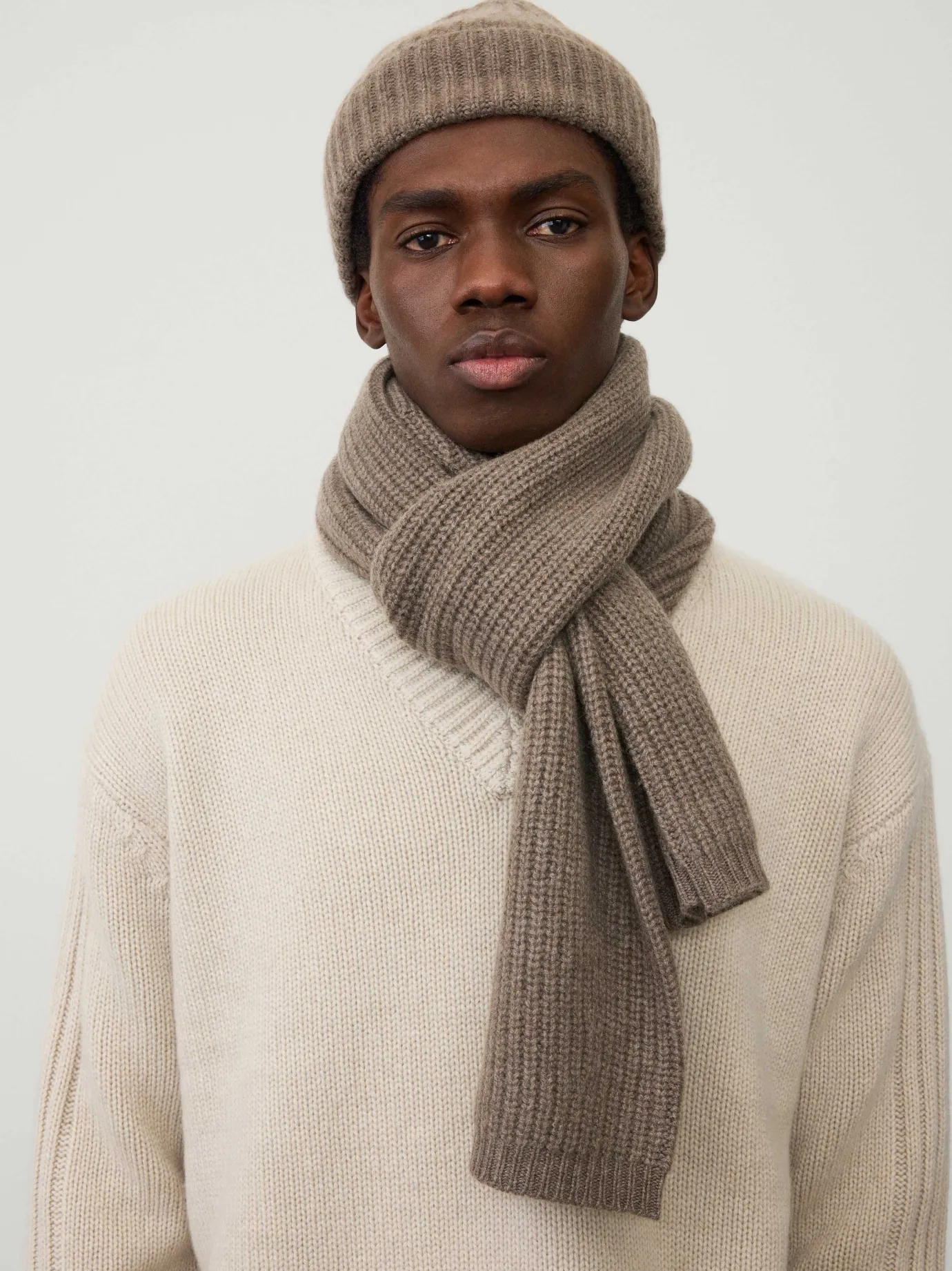 Outlet LISA YANG The Marseille Scarf Truffle