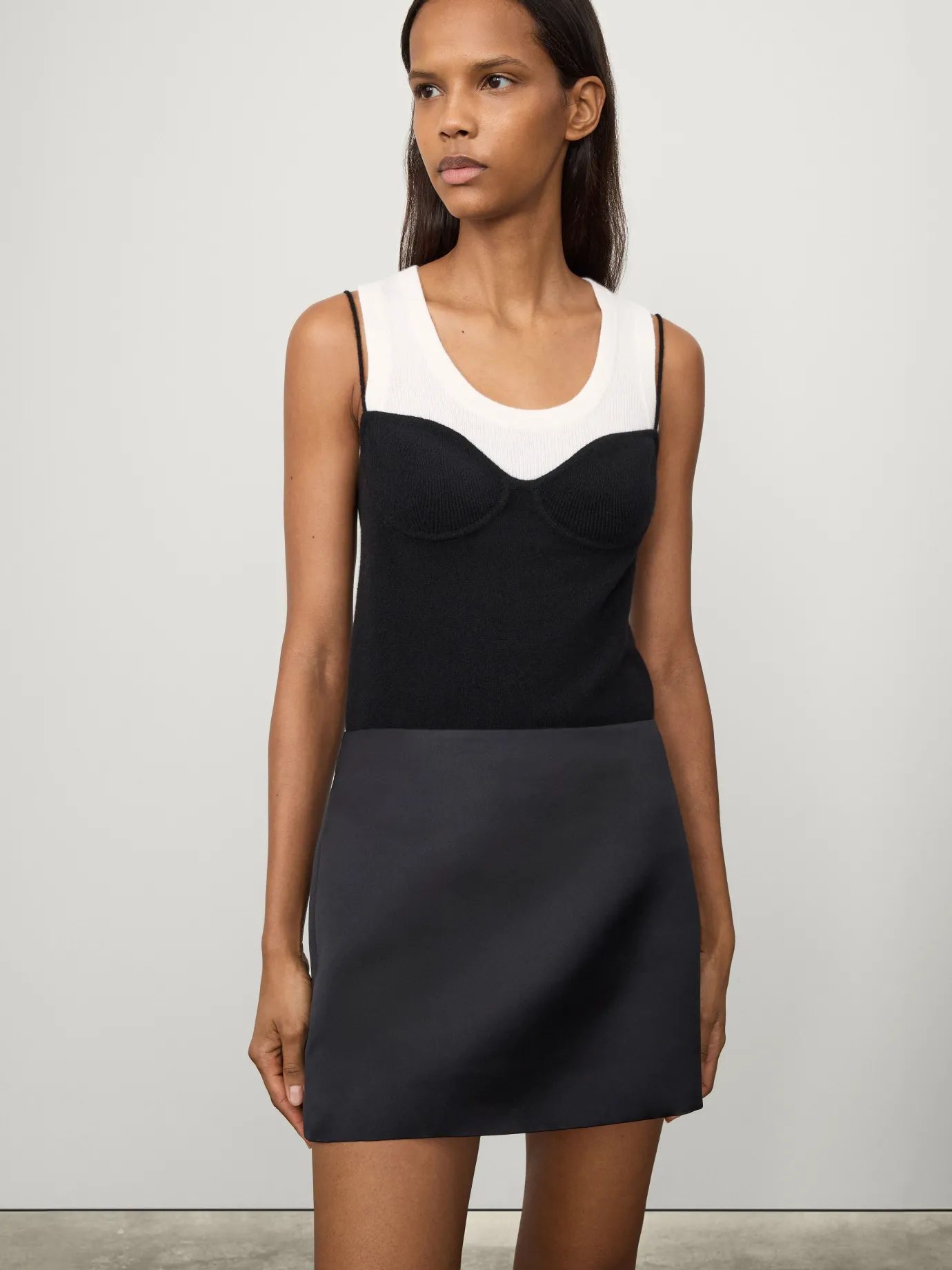 Best LISA YANG The Mini Skirt Midnight