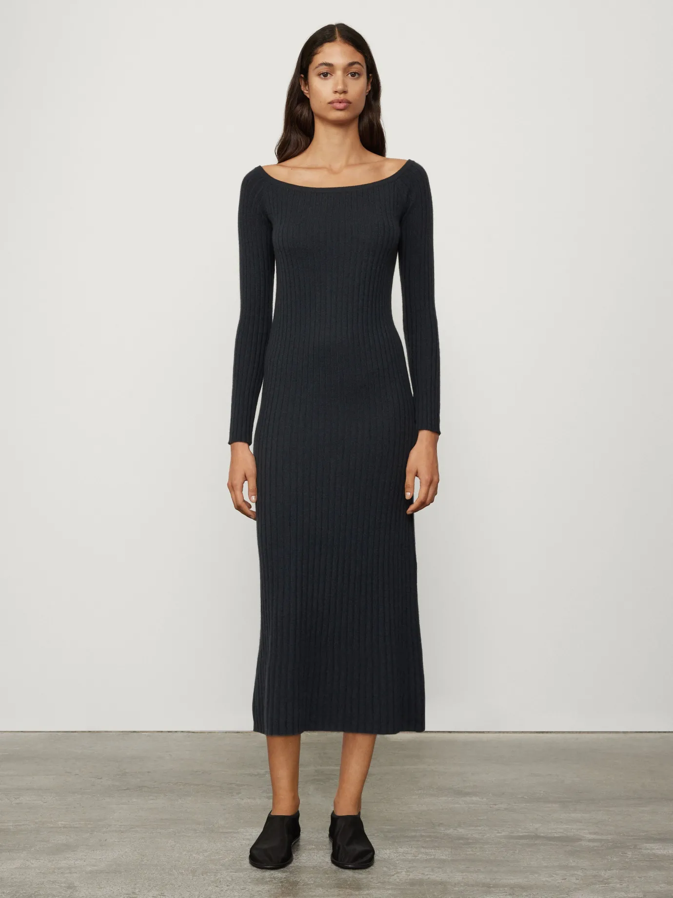 Shop LISA YANG The Nari Dress Ink
