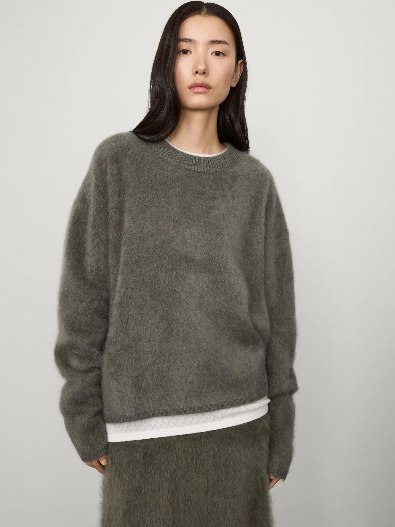 Fashion LISA YANG The Natalia Sweater FernBrushed