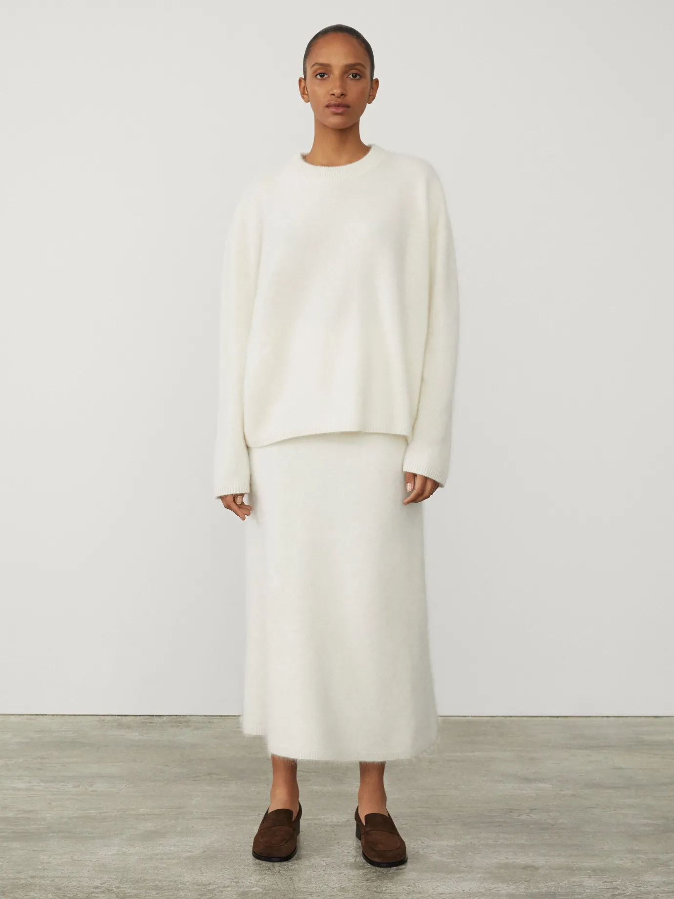 Cheap LISA YANG The Natalia Sweater CreamBrushed