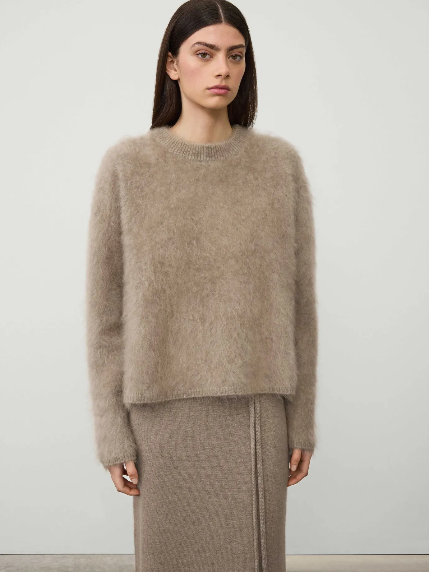 New LISA YANG The Natalia Sweater MoleBrushed