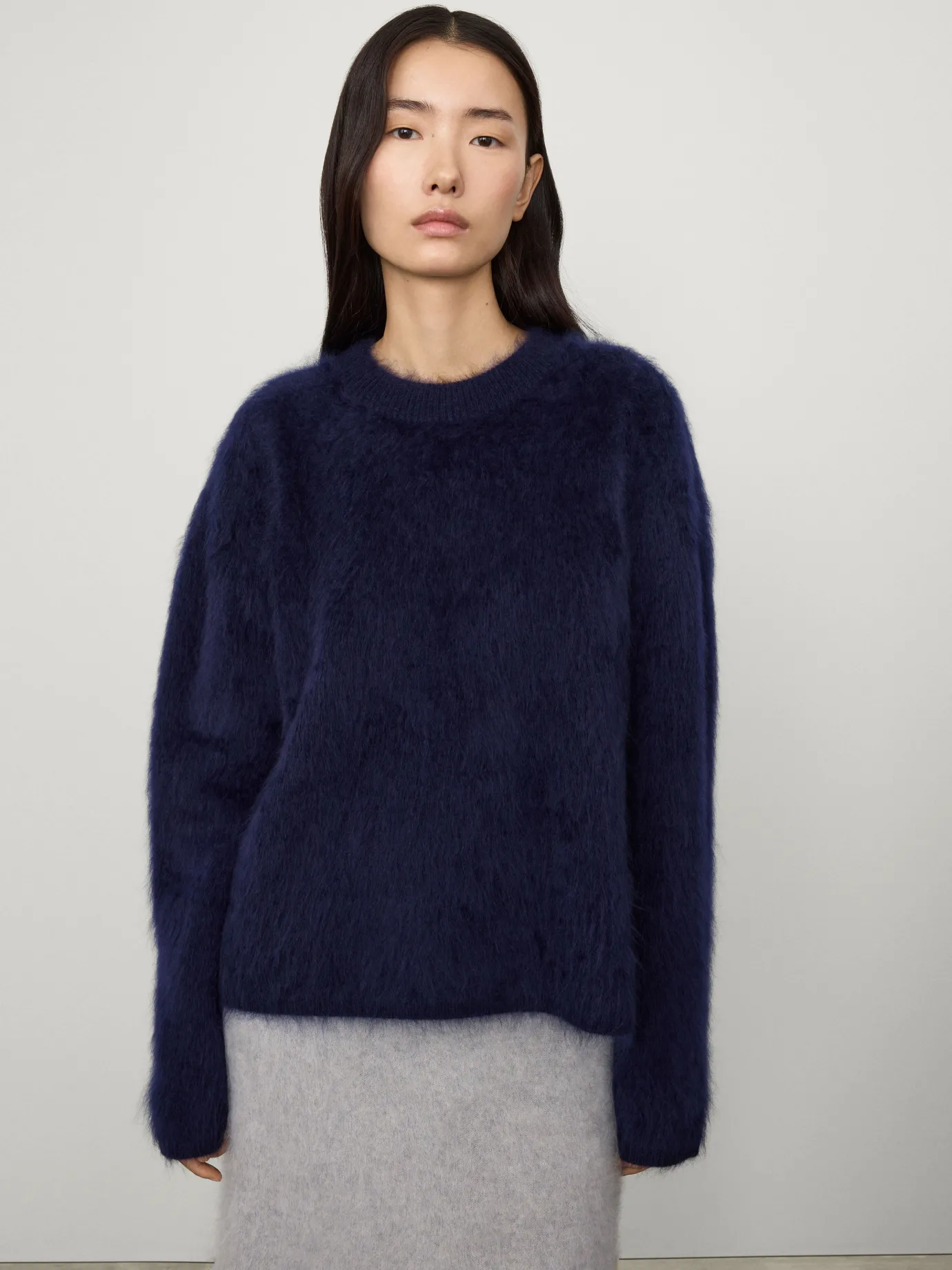 Best LISA YANG The Natalia Sweater NavyBrushed