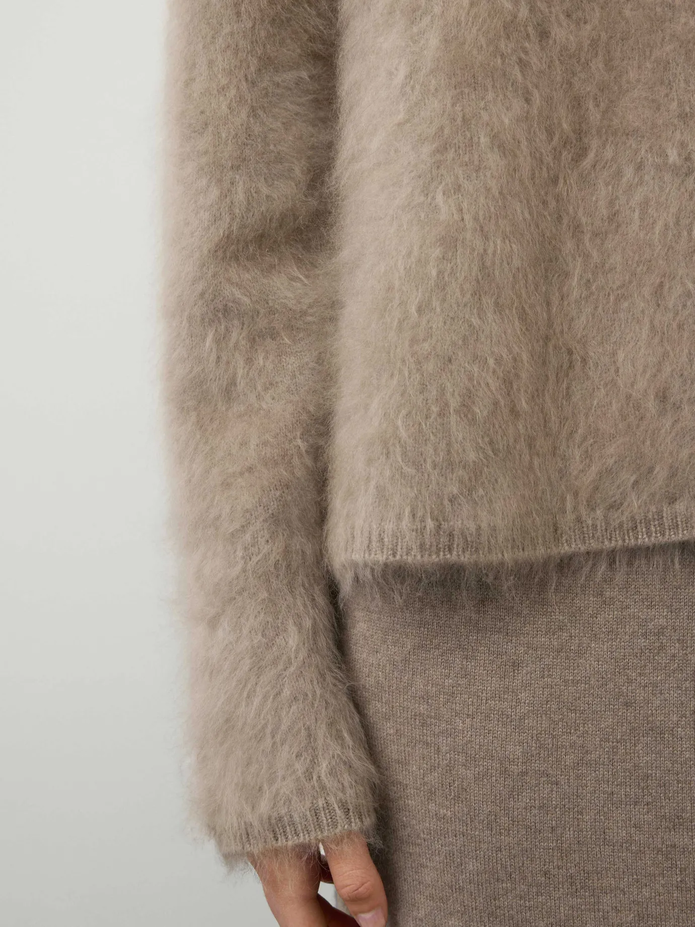New LISA YANG The Natalia Sweater MoleBrushed