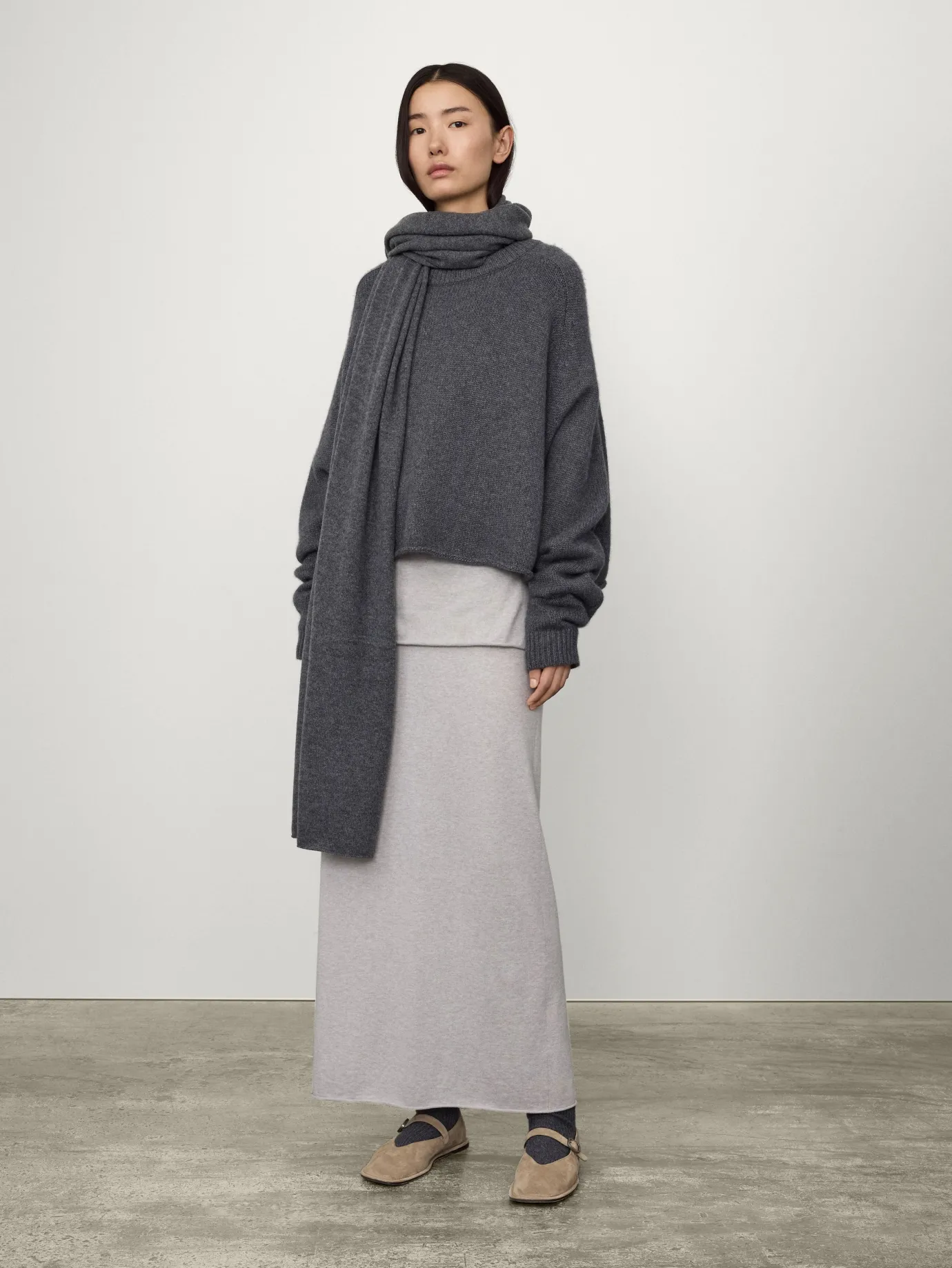 Cheap LISA YANG The Paris Scarf Graphite