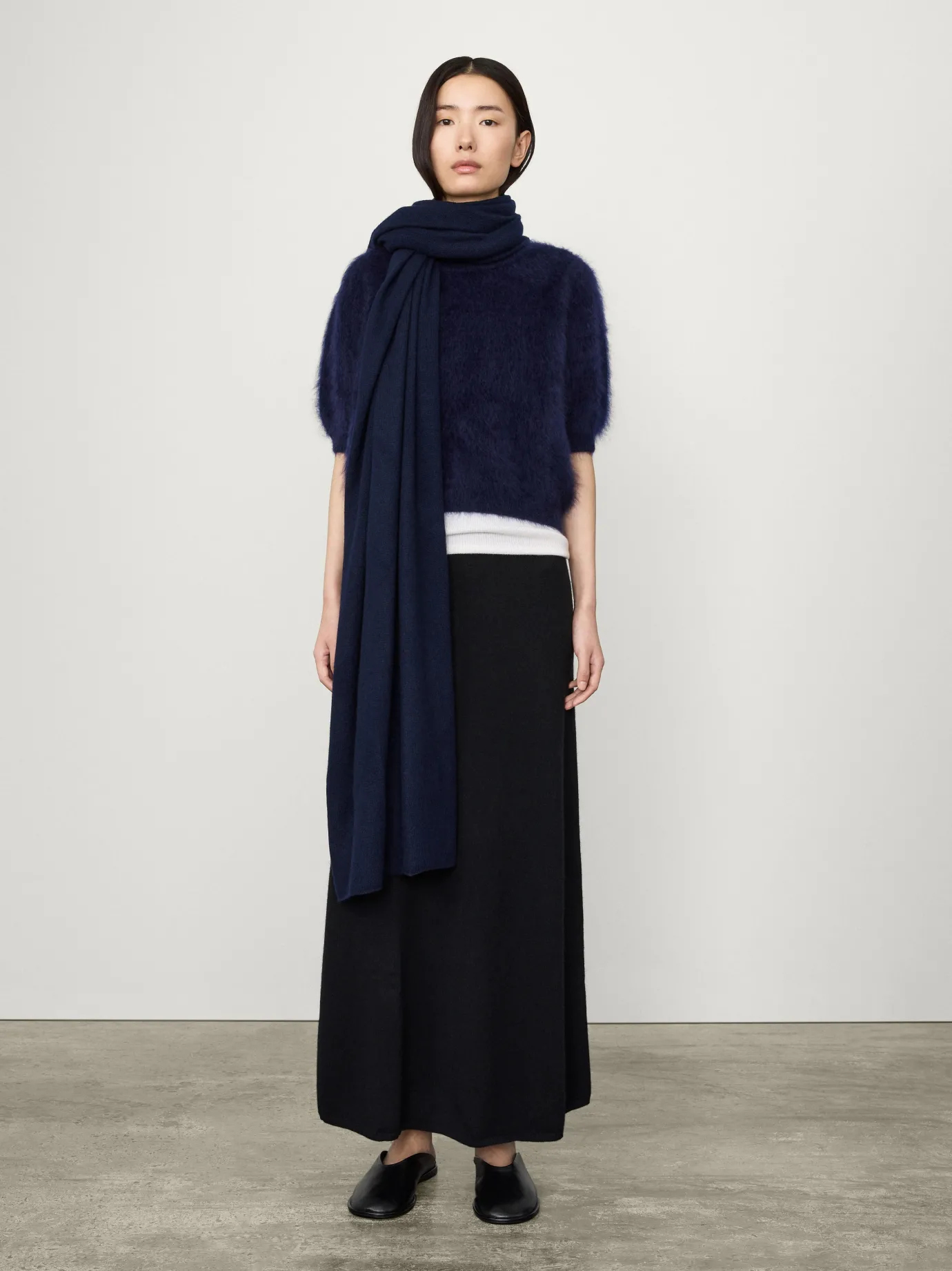 Cheap LISA YANG The Paris Scarf Navy