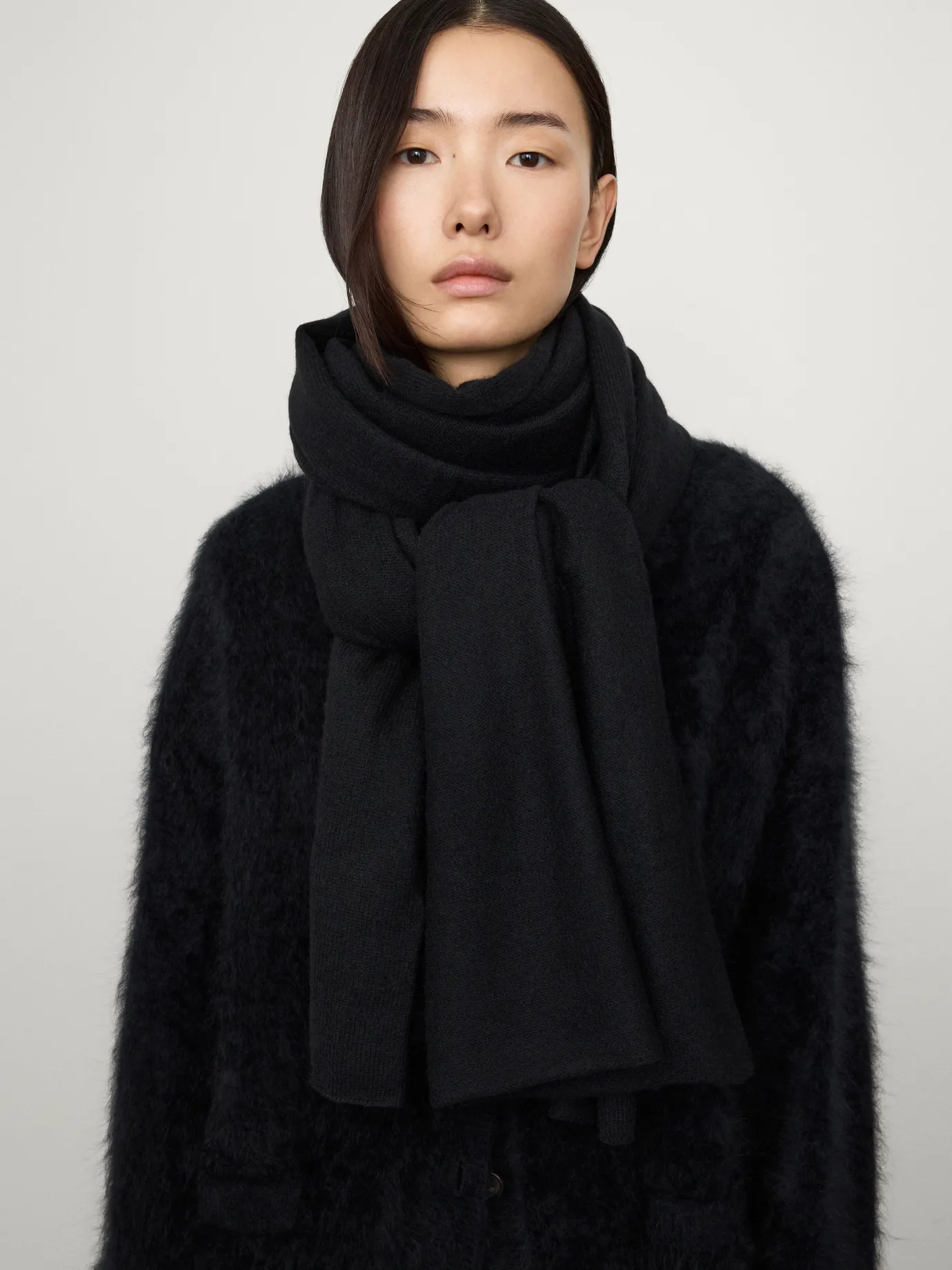 Cheap LISA YANG The Paris Scarf Black