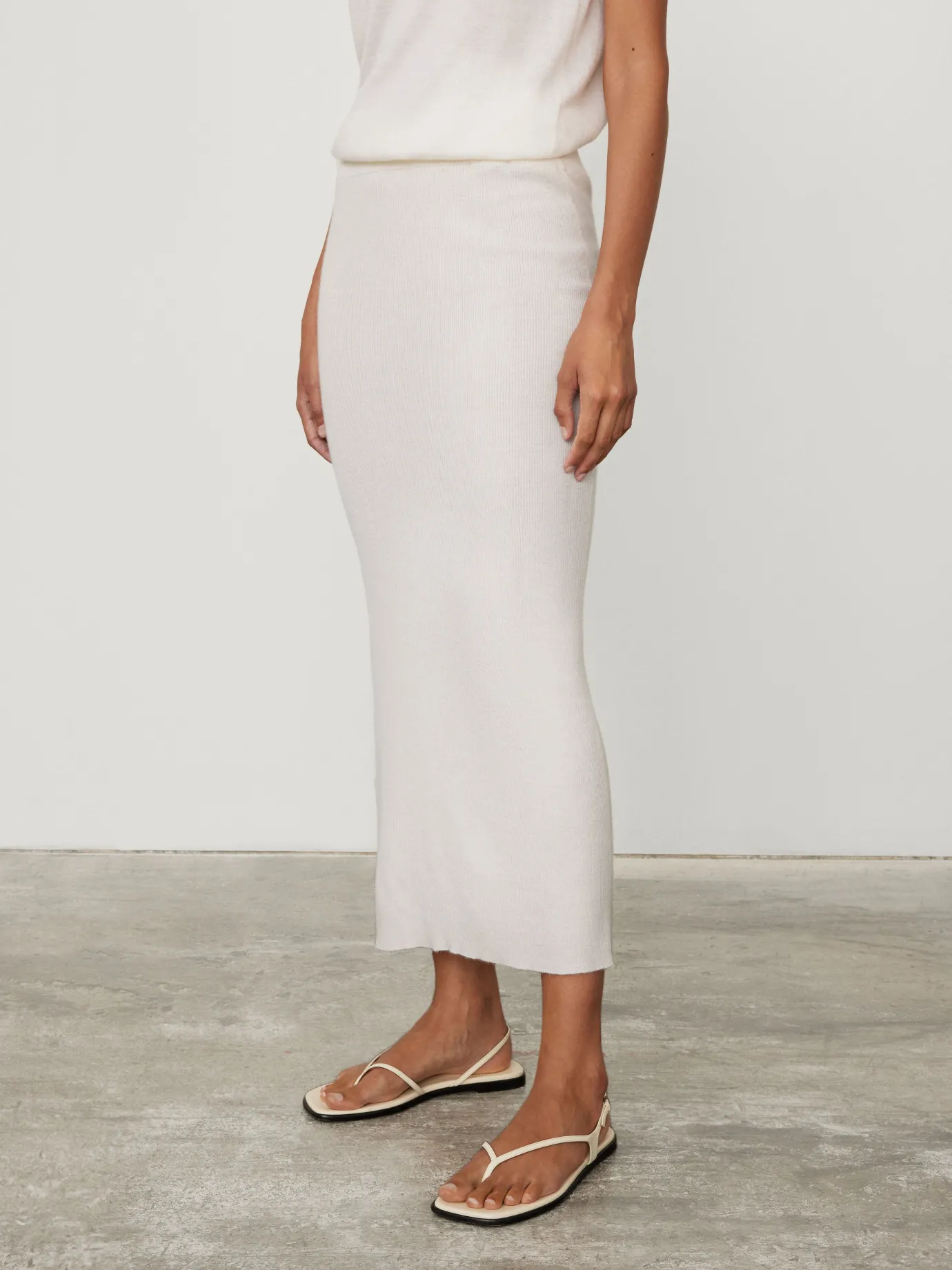 Best LISA YANG The Ronja Skirt Ivory
