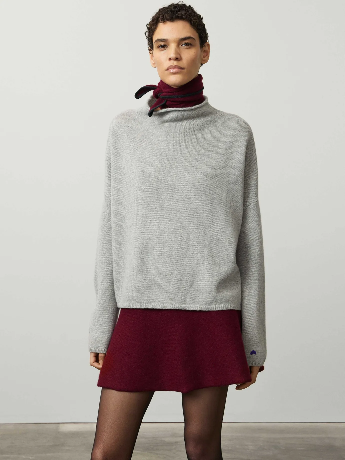 Fashion LISA YANG The Sandy Sweater DoveGrey