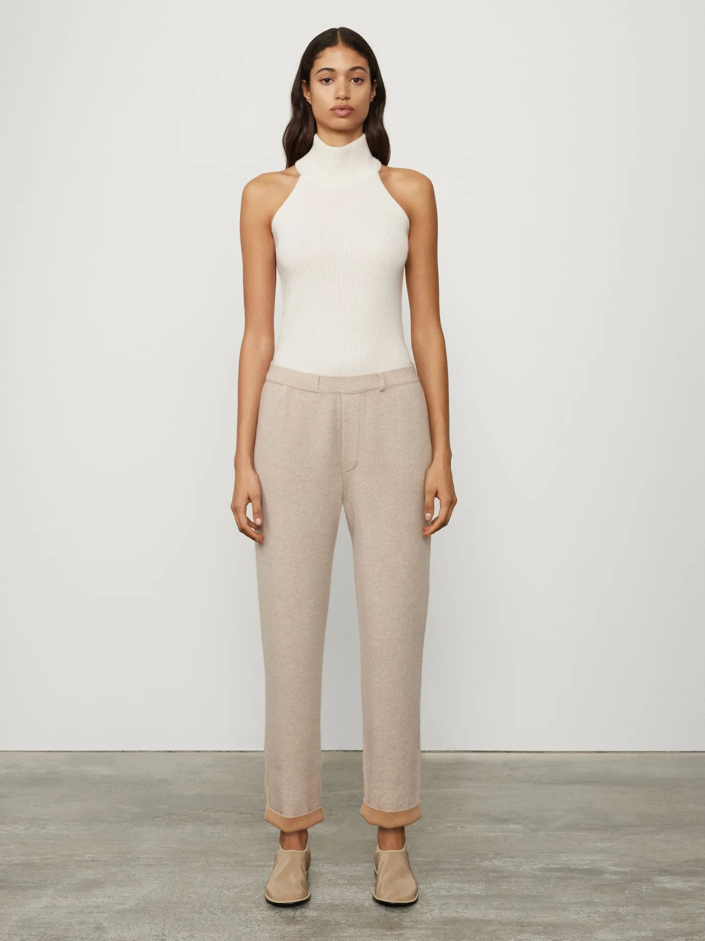 Clearance LISA YANG The Sonya Trousers Sand