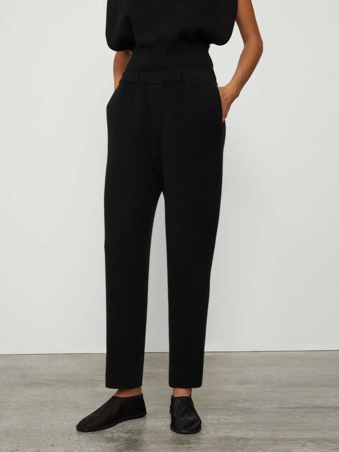 Cheap LISA YANG The Sonya Trousers Black