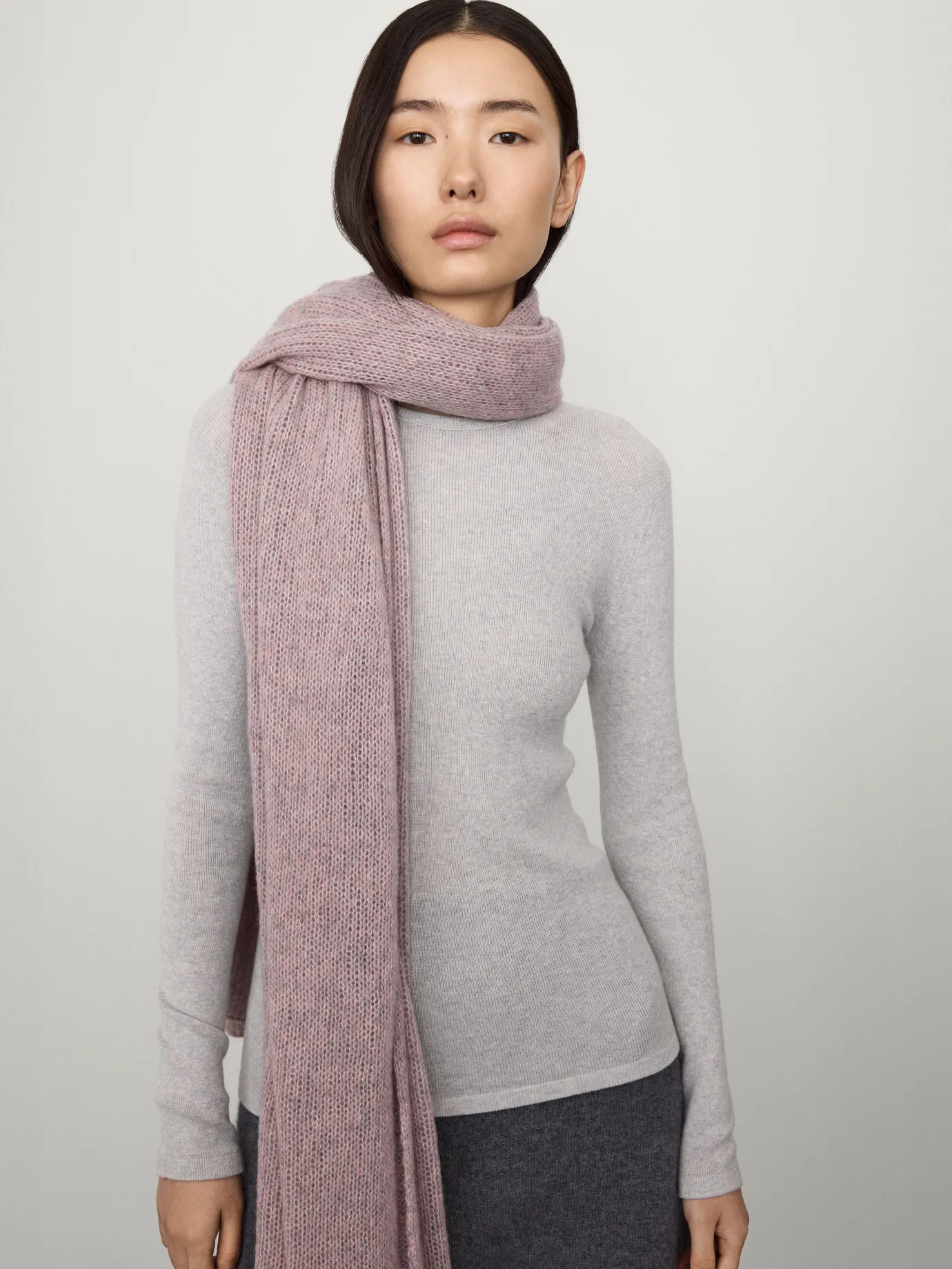 Best Sale LISA YANG The Ulla Scarf PinkGranite