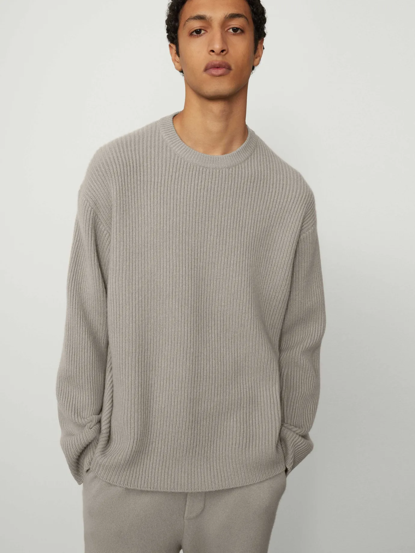Best Sale LISA YANG The William Sweater Pebble