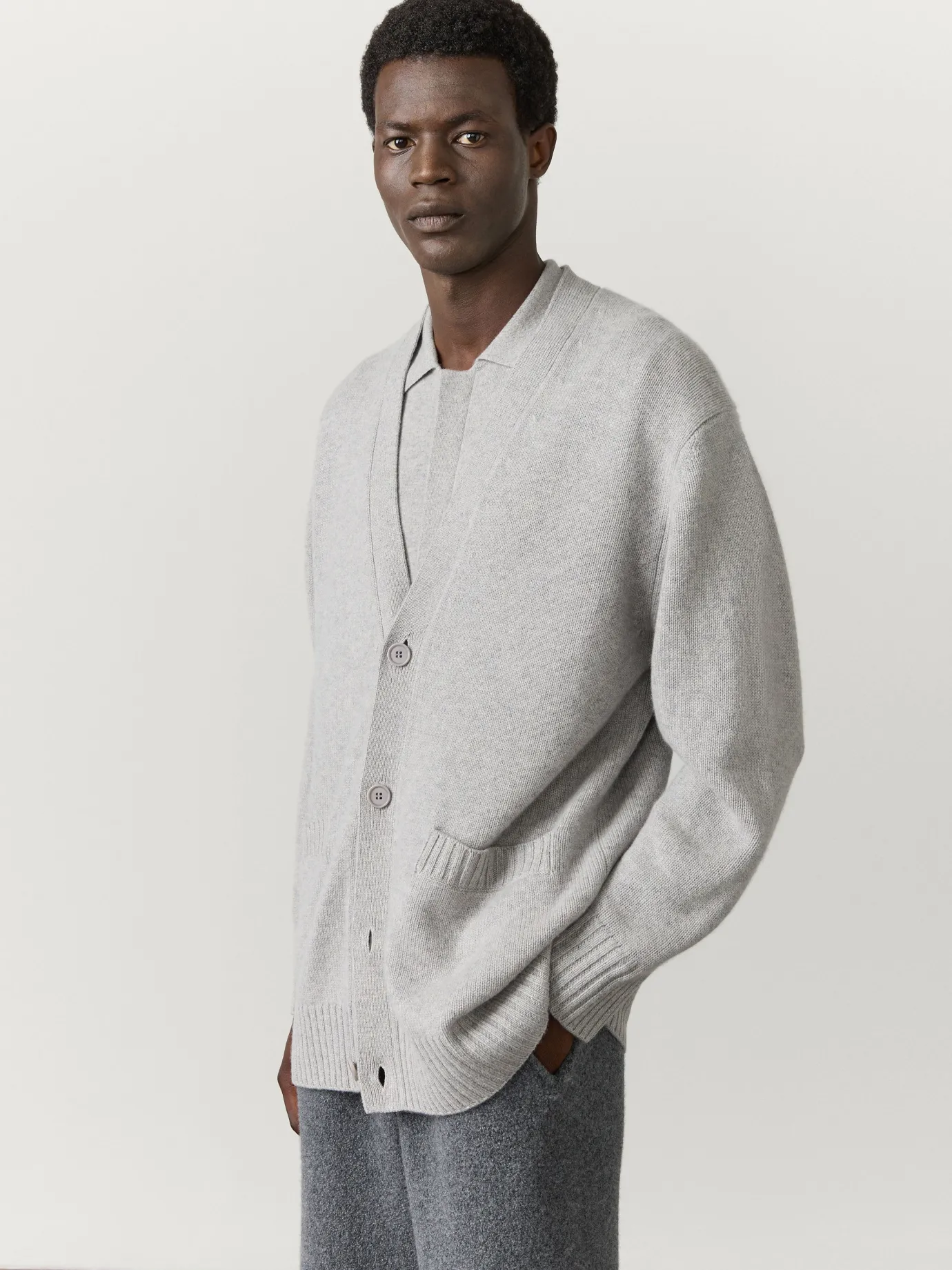 Cheap LISA YANG The Wilson Cardigan DoveGrey