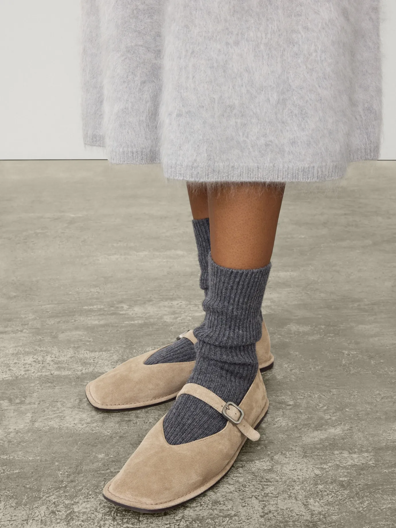 Online LISA YANG The Zera Socks Graphite