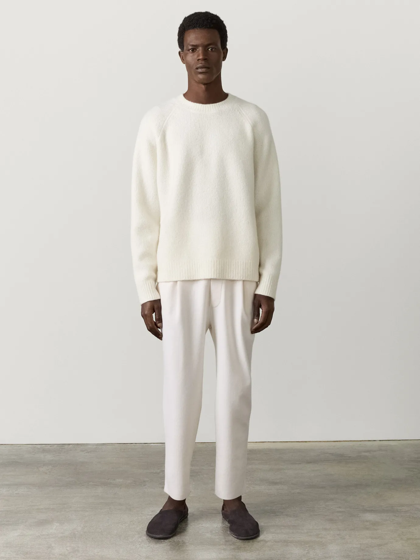 Online LISA YANG The Zion Sweater CreamBouclé